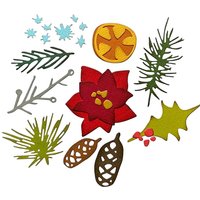 Sizzix Thinlits Stanzschablone "Modern Festive by Tim Holtz" Sizzix Thinlits Stanzschablone "Modern Festive by Tim Holtz" von Sizzix