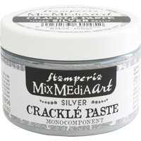 Stamperia "Cracklé Paste" - Silver von Silber