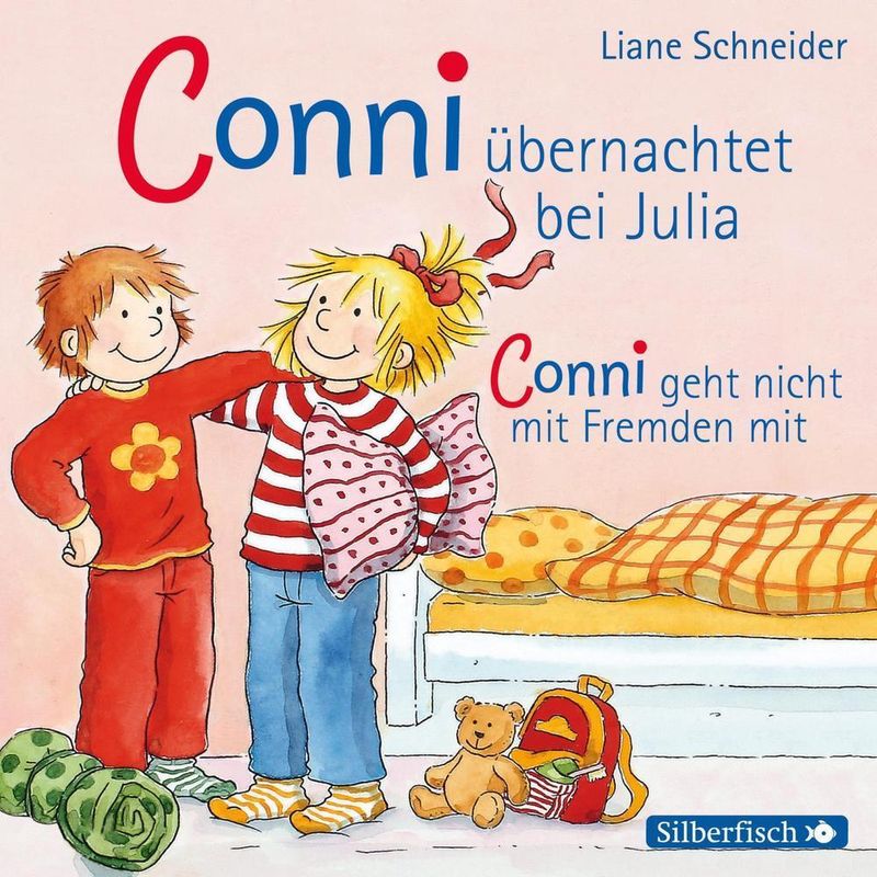 Conni Übernachtet Bei Julia / Conni Geht Nicht Mit Fremden Mit (Meine Freundin Conni - Ab 3),1 Audio-Cd - Liane Schneider, von Silberfisch