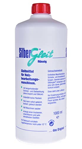 Flüssiges Holzgleitmittel Silbergleit m. Spritzdüse 1000ml von Silbergleit