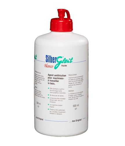 Silbergleit Blanco flüssiges Holzgleitmittel Spray, 500 ml Flasche, speziell für helle Hölzer an Hobelmaschinen Silbergleit Blanco flüssiges Holzgleitmittel Spray, 500 ml Flasche, speziell für helle Hölzer an Hobelmaschinen von Silbergleit