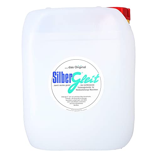 Lubrificante liquido per legno Silbergleit Blanco in bombola da 5000 ml, specialmente per legni leggeri su piallatrici. von Silbergleit