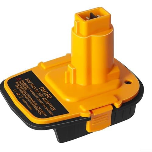 Akku Adapter Stecker, Ersatz DCA1820 mit USB, für Dewalt 18V Power Tools Conversion Kompatibel mit 20V Li-Ion Batterien, für Lithium Batterie auf NiCad NiMh Akku Werkzeuge Akku Adapter Stecker, Ersatz DCA1820 mit USB, für Dewalt 18V Power Tools Conversion Kompatibel mit 20V Li-Ion Batterien, für Lithium Batterie auf NiCad NiMh Akku Werkzeuge von Sileduove