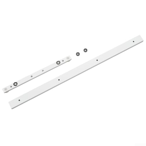 Efficient Woodworking Solutions Gehrungsschienen aus Aluminiumlegierung mit Schiebern (600 mm T-Schiene + 300 mm Gehrungsstange) von Sileduove