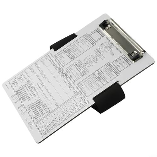 Sileduove Aluminium Pilot Kniebrett Luftfahrt IFR VFR Notizblock Flugdatenrekorder mit elastischem Band Metallclip für Studenten Piloten 24,1 x 16,5 cm (IFR+A) von Sileduove
