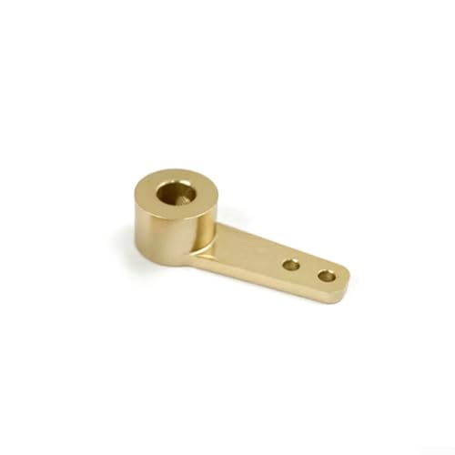Single Steering Ruder Pinne Arme Set für RC Boote und Autos Hochleistungs-Aluminiumlegierung Design (3,1 mm) von Sileduove