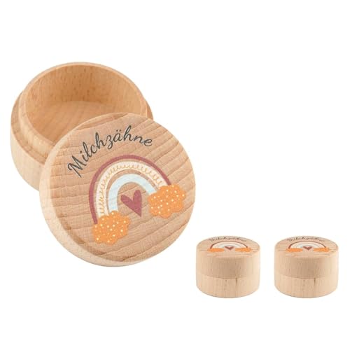 2 Stücke Milchzahndose Personalisiert aus Holz, Milchzahndose aus Holz mit Schraubdeckel, Zahndose Milchzähne, Zahnfee Box, mit UV-Druck Zahndose Milchzähne für Milchzähne zur Aufbewahrung 2 Stücke Milchzahndose Personalisiert aus Holz, Milchzahndose aus Holz mit Schraubdeckel, Zahndose Milchzähne, Zahnfee Box, mit UV-Druck Zahndose Milchzähne für Milchzähne zur Aufbewahrung von Silent-Qiaoyou