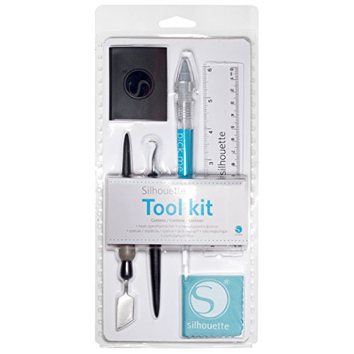 Silhouette America 5Pc. Tool Kit Erkzeugset für Hobbyplotter, Acryl, Weiß, Unterschiedlich von Silhouette America