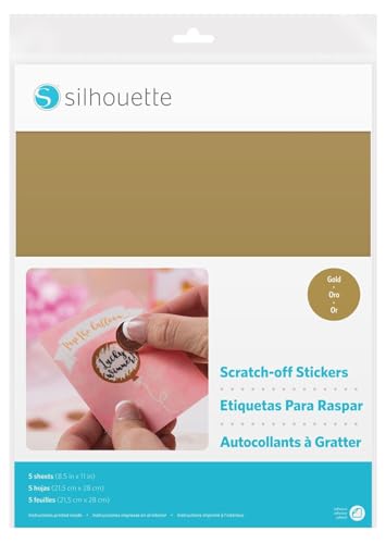 Silhouette America Bedruckbare Sticker-Bögen zum Rubbeln, Mehrfarbig, 33,02 x 22,86 x 0,38 cm, Mehrfarbig, 8.5 x 11-Inch Silhouette America Bedruckbare Sticker-Bögen zum Rubbeln, Mehrfarbig, 33,02 x 22,86 x 0,38 cm, Mehrfarbig, 8.5 x 11-Inch von Silhouette