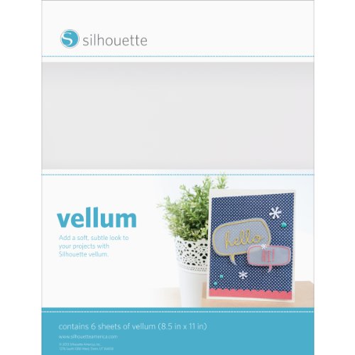 Silhouette Vellum, Paper, White, 8.5-x-11-inch von Silhouette