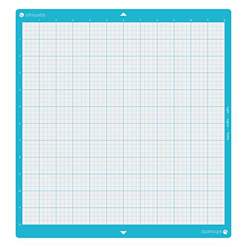 Silhouettes Silhouette CUT-MAT-12LT-3T leichtem Halt Schneidematte für Cameo, transparent, 12x12-inch von Silhouettes