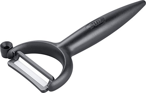 Silit Brio Sparschäler, Gemüseschäler schwarz, Keramikschäler, Keramik, spülmaschinengeeignet Silit Brio Sparschäler, Gemüseschäler schwarz, Keramikschäler, Keramik, spülmaschinengeeignet von Silit