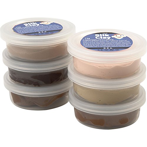 Creativ 100263 Silk Clay Modelliermasse, 6 x 14 g, Hautfarben Creativ 100263 Silk Clay Modelliermasse, 6 x 14 g, Hautfarben von Silk Clay
