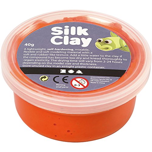 Silk Clay®, orange, 40g von Silk Clay