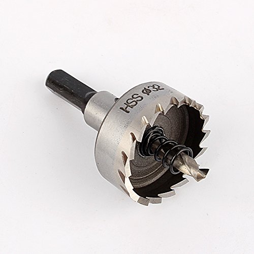 SilkRoadSupply Edelstahl -Bohrbohrer Bit Metall Heavy Duty Loch Sägeschneider Werkzeug 32 mm für Blechschnitt von SilkRoadSupply