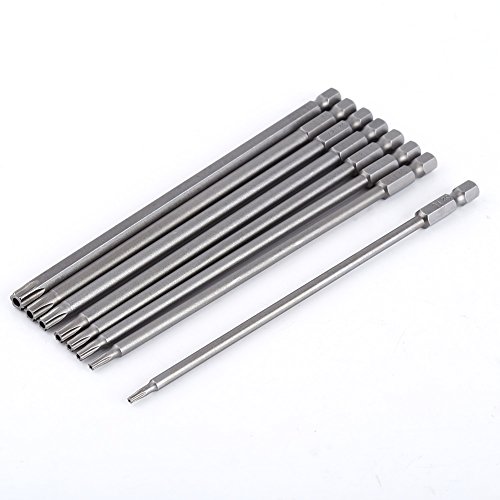 SilkRoadSupply Schraubendreherbit S2 S2 Stahlmagnetsternkopf Schraubendreherbits für elektrische und manuelle Werkzeuge 8pcs 150 mm von SilkRoadSupply