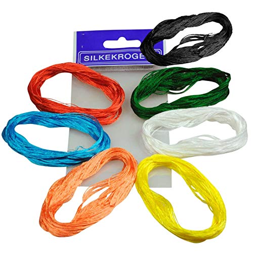 Silkekrogen Angeln Hornhecht Garn - 10 Stück. Farbe Blau Silkekrogen Angeln Hornhecht Garn - 10 Stück. Farbe Blau von Silkekrogen