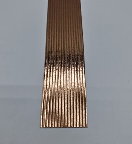 Silkes-Kerzenladen Verzierwachs-Streifen, Wachsstreifen ROSÉ-GOLD/Kupfer 2mm VST-09 von Silkes-Kerzenladen