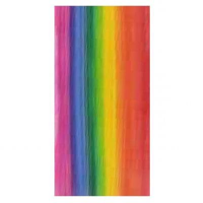 Silkes-Kerzenladen ‍Verzierwachsplatte Regenbogen/Wachsplatte - Handbemalt !! ‍ 200x100 - MC-33 von Silkes-Kerzenladen