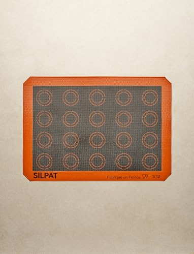Silpat Backmatte für Bäckerei, Kohl, 42 x 29,5 cm, antihaftbeschichtet, wiederverwendbar, gleichmäßiges Kochen und perfekte Ergebnisse, für hausgemachtes Backen und Gebäck, strapazierfähige Silpat Backmatte für Bäckerei, Kohl, 42 x 29,5 cm, antihaftbeschichtet, wiederverwendbar, gleichmäßiges Kochen und perfekte Ergebnisse, für hausgemachtes Backen und Gebäck, strapazierfähige von Silpat
