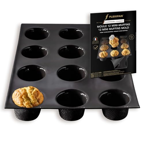 Silpat Flexipan Mini-Muffinform, 12 Stück Silpat Flexipan Mini-Muffinform, 12 Stück von Silpat