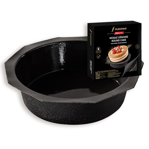 Silpat Flexipan runde Genoise-Kuchenform – die originale Antihaft-Backform– von Weltklasse-Köchen vertraut – zertifizierte lebensmittelechte Flexipan®-Technologie von Silpat