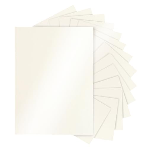 Silunkia 28 Blatt beige schimmernder Karton, 21,6 x 27,9 cm, cremefarbenes Papier, 250 g/m², elfenbeinfarbenes Papier für selbstgemachte Karten, Visitenkarten, Hochzeitseinladungen, Schulbasteln Silunkia 28 Blatt beige schimmernder Karton, 21,6 x 27,9 cm, cremefarbenes Papier, 250 g/m², elfenbeinfarbenes Papier für selbstgemachte Karten, Visitenkarten, Hochzeitseinladungen, Schulbasteln von Silunkia