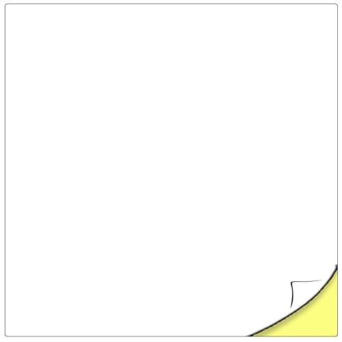 500 Stück Etiketten Weiß | 210 x 297 mm | 500 Blatt | Selbstklebend | zum Beschriften oder Bedrucken | Büro, Aktenordner | Klebeetiketten von Silver Color