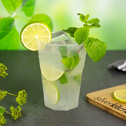Silverkitchen 30 Cocktailbecher 300ml - bruchsichere Mehrwegbecher wiederverwendbar Cocktail Becher transparent aus PP Plastik Made In Germany Silverkitchen 30 Cocktailbecher 300ml - bruchsichere Mehrwegbecher wiederverwendbar Cocktail Becher transparent aus PP Plastik Made In Germany von Silverkitchen
