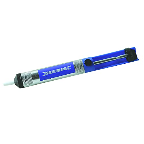 Silverline 633609 Entlötpumpe aus Metall 185 mm Silverline 633609 Entlötpumpe aus Metall 185 mm von Silverline