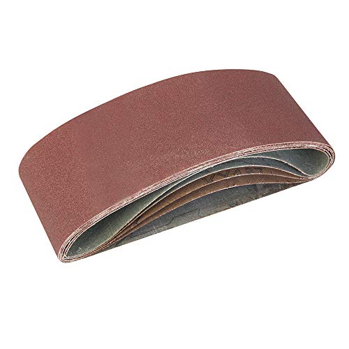 Silverline 760354 Schleifbänder, 75 x 457 mm, 5-tlg. Satz 40er-, 60er-, 2 x 80er- u. 120er-Körnung Silverline 760354 Schleifbänder, 75 x 457 mm, 5-tlg. Satz 40er-, 60er-, 2 x 80er- u. 120er-Körnung von Silverline