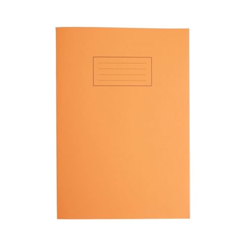 Silvine Exercise Book 5mm Square 75gsm 80 Pages A4 Orange Ref EX113 [Pack 10] von Silvine