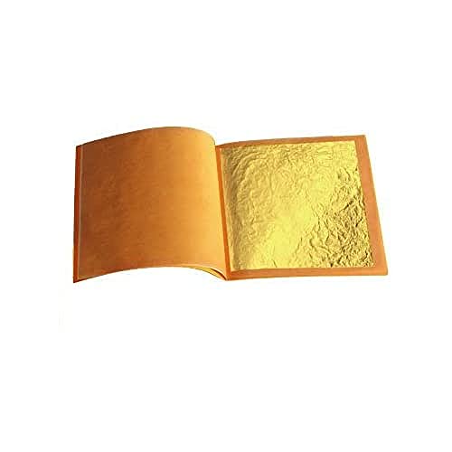 Sim Gold Leaf 645760119731 Blatt, 18mm x 18mm, 100 Piece von Sim Gold Leaf