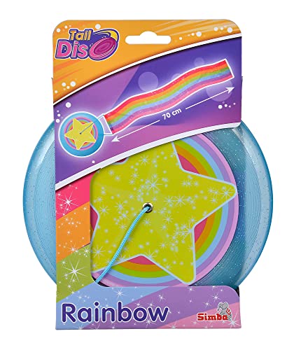Taildisc Stern, Wurfscheibe mit süßer Bedruckung und Schweif, D:22cm, 95cm, ab 3 Jahren Taildisc Stern, Wurfscheibe mit süßer Bedruckung und Schweif, D:22cm, 95cm, ab 3 Jahren von Simba