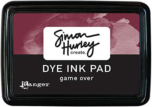 Simon Hurley HUP69348 Dye Ink Pad-Game Over Create Stempelkissen, Farbstoff, Spiel, 6,99 x 9,53 cm, 6.99 x 9.53 cm von Simon Hurley