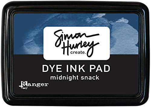 Simon Hurley SIMN Hurley Stempelkissen S, Midnight Snack, 6,99 x 9,53 cm von Ranger