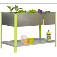 Simonrack Hochbeet SIMONGARDEN URBAN TOP Metall silber, grün rechteckig 90,0 x 85,0 cm, 1 St. Simonrack Hochbeet SIMONGARDEN URBAN TOP Metall silber, grün rechteckig 90,0 x 85,0 cm, 1 St. von SIMONRACK