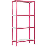 Simonrack Schwerlastregal HOMECLICK MINI 4/400 PP2100209168044 rosa 80,0 x 40,0 x 160,0 cm Simonrack Schwerlastregal HOMECLICK MINI 4/400 PP2100209168044 rosa 80,0 x 40,0 x 160,0 cm von SIMONRACK