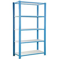 Simonrack Schwerlastregal OFFICLICK 5/400 442100143219045 blau 90,0 x 40,0 x 210,0 cm Simonrack Schwerlastregal OFFICLICK 5/400 442100143219045 blau 90,0 x 40,0 x 210,0 cm von SIMONRACK