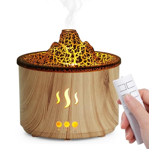 Simpeak 400ml Aroma Diffuser für Duftöle, Ultraschall Raum Diffuser Holz für ätherische Öle mit LED-Licht, Aromatherapie Düfte Luftbefeuchter mit Fernbedienung für Wohnzimmer Büro Spa, Lichtbraun Simpeak 400ml Aroma Diffuser für Duftöle, Ultraschall Raum Diffuser Holz für ätherische Öle mit LED-Licht, Aromatherapie Düfte Luftbefeuchter mit Fernbedienung für Wohnzimmer Büro Spa, Lichtbraun von Simpeak