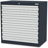 Simplaflex® Systemeinrichter C-Line Schubladenschrank anthrazit 8 Schubladen 90,0 x 57,5 x 92,0 cm von Simplaflex® Systemeinrichter