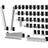 Simplaflex® Systemeinrichter Haken-Sortiment SimplaClip 18-tlg. von Simplaflex® Systemeinrichter