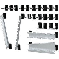 Simplaflex® Systemeinrichter Haken-Sortiment SimplaClip 28-tlg. von Simplaflex® Systemeinrichter