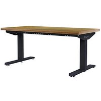 Simplaflex® Systemeinrichter Werkbank ecoliner anthrazit, RAL 7016 200,0 x 75,0 x 65,0 - 130,0 cm von Simplaflex® Systemeinrichter