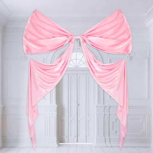 240 x 180 cm große Schleife, Motto-Party-Dekorationen, riesige rosa Schleife, Dekoration, große Wandschleife, Dekorationen, Rosa 240 x 180 cm große Schleife, Motto-Party-Dekorationen, riesige rosa Schleife, Dekoration, große Wandschleife, Dekorationen, Rosa von Simple polymer