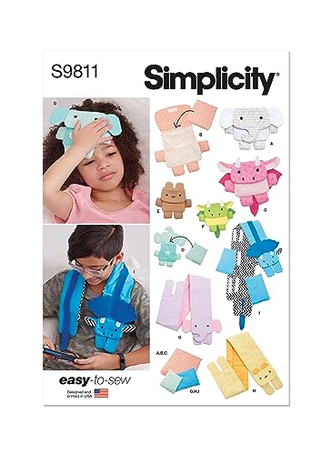 SIMPLICITY SS9811OS Kinder Warm oder Cool Packs und Covers OS (Einheitsgröße) von Simplicity