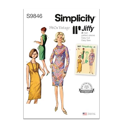 Simplicity SS9846K5 Damenkleid K5 (36-38-40-42) von Simplicity