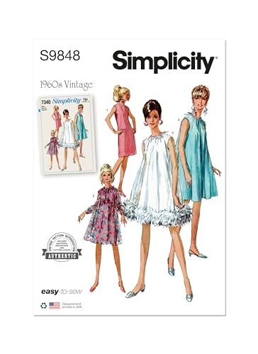 SIMPLICITY SS9848K5 Damenkleider K5 (36-38-40-42) von Simplicity