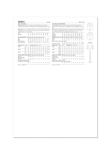 SIMPLICITY Schnittmuster SS9924U5 Cargo-Röcke für Damen, U5 (44-46-48-50-52) von Simplicity