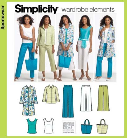Schnittmuster Simplicity 4699 Kombi Gr. AA 10-18 (36-44) von Simplicity